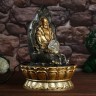 Фонтан настольный от сети, подсветка "Хотей на троне" 40х28х28 см