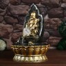Фонтан настольный от сети, подсветка "Хотей на троне" 40х28х28 см