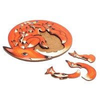 Пазл-головоломка "Лисята"