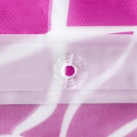 Штора для ванной Доляна «Пионы», 180×180 см, PEVA