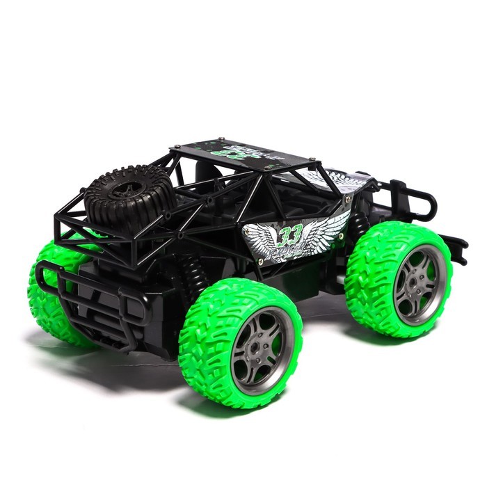 Джип радиоуправляемый «Багги», 1:18, работает от батареек, цвет красный