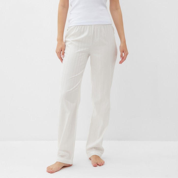 Брюки женские KAFTAN "Base", цв. белый, размер 40-42