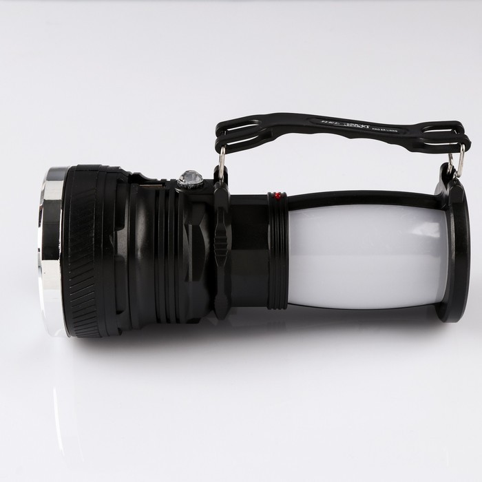 Фонарь аккумуляторный "Мега", 1 LED, 3 режима, 17.5х7х7 см