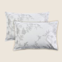 Набор наволочек SL Home Flowers 50*70+3 см - 2 шт, сатин, 140 гр/м2, 100% хлопок