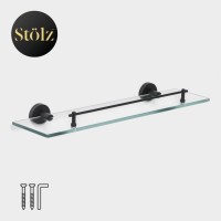 Полка для ванной Stölz Loft basic, стекло