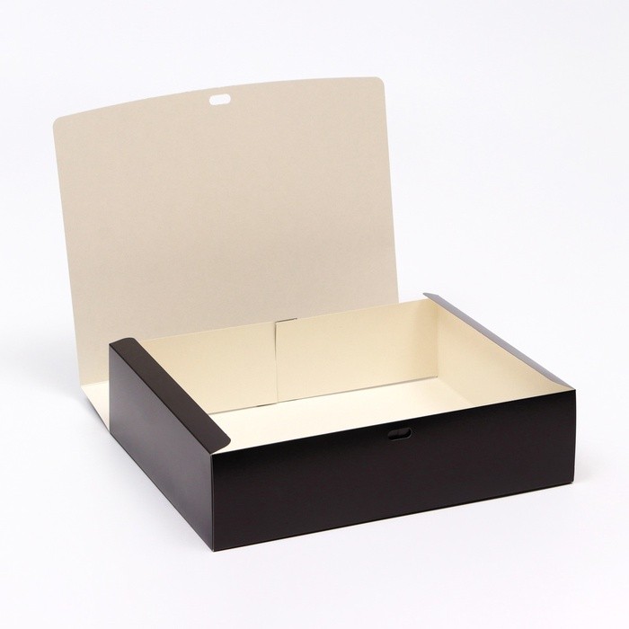 Коробка подарочная складная, упаковка «Чёрная», 31 х 24,5 х 9 см