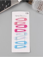 Невидимка для волос «Флора», набор 8 шт., весна, 5 см, МИКС