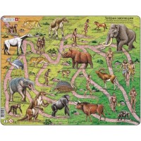 Пазл «От обезьяны до человека», 83 деталей (HL3)