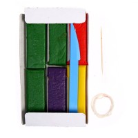 Свеча своими руками «Новогодний подарок», набор для творчества