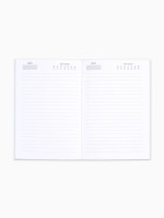 Ежедневник А5, 80 листов в тонкой обложке «Думай»