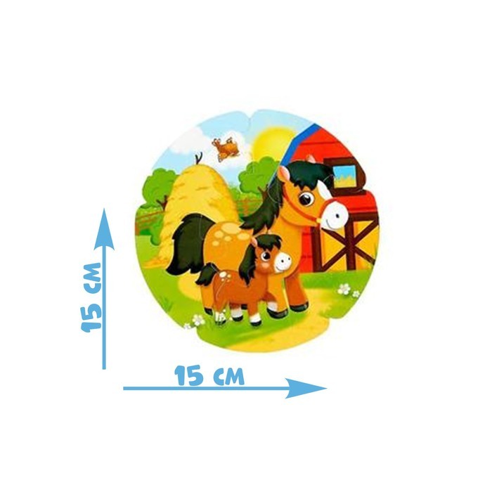 Пазлы- лото «Логика», 5 пазлов, 30 элементов Пазлы- лото «Логика», 5 пазлов, 30 элементов