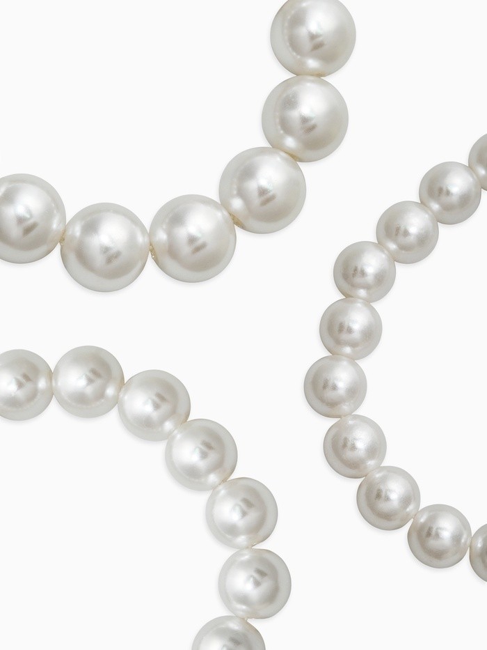 Браслет «Бусины жемчуга», набор 3 шт. №10.12.14, белый