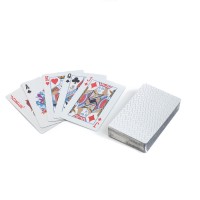 Подарочный набор рюмок-перевёртышей «Настоящему мужчине», на 4 персоны, 50 мл, колода карты, стекло, металл