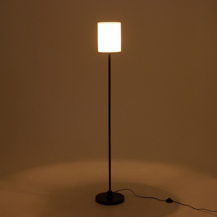 Торшер "Аседер" черный 1хE27 40Вт 28х28х168 см Торшер "Аседер" черный 1хE27 40Вт 28х28х168 см