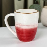 Кружка Доляна «Космос», 470 мл, цвет красный