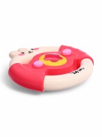 Музыкальный руль «Малыш зайчик», звуковые и световые эффекты, розовый