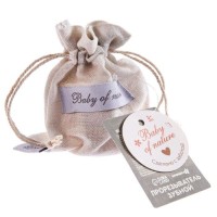 Прорезыватель силиконовый Flower с элементами из дерева