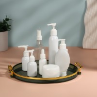 Подставка для хранения GREEN, d=27×3.4 см, цвет зелёный, золотистый