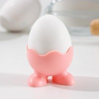 Подставка для яиц Доляна «Ноги», 5×4 см, цвет МИКС