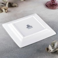 Тарелка квадратная Stella, 25×25 см