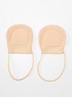 Полустельки для ног, р-р универсальный, пара, бежевый