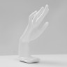 Подставка для украшений QF «Рука» 9×12×22, цвет белый