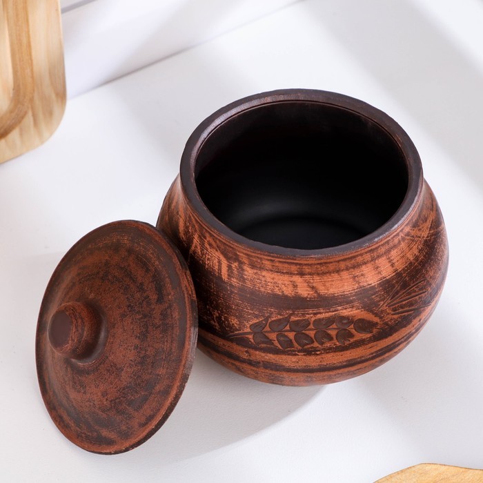 Горшок для жаркого "Колос" 0,3 л., 11х10х10 см Горшок для жаркого "Колос" 0,3 л., 11х10х10 см