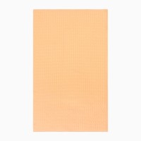 Набор кухонных полотенец Доляна, цвет коралловый, 35х60см-2шт, 100% хл, вафля, 220 гр/м2