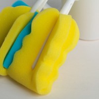 Набор ёршиков для посуды, 4 шт, цвет МИКС