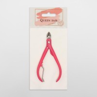 Кусачки маникюрные для кутикулы, 11 см, длина лезвия - 8 мм, цвет МИКС