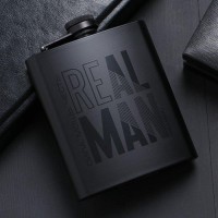 Фляжка Real man, 210 мл