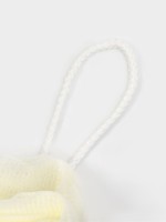 Мочалка для тела Доляна «Роза», 50 г, белая