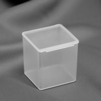 Бокс для хранения мелочей, 5.5×5.5×6 см, прозрачный