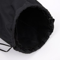 Мешок для обуви, наружный карман, цвет чёрный