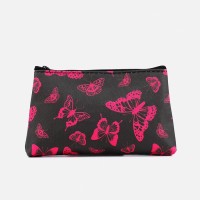 Косметичка на молнии, цвет фиолетовый