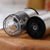 Мельница электрическая Magistro Steel, с подсветкой, цвет хромированный