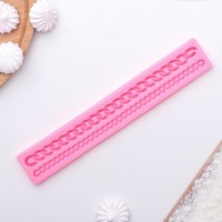 Молд «Цепь», 27,8×4,6×1,2 см, цвет МИКС