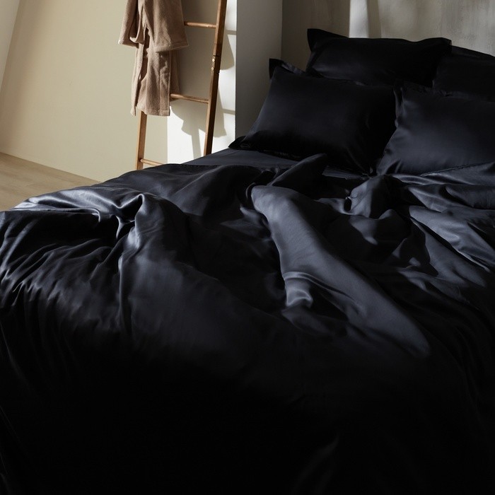 Пододеяльник SL Home Tencel 150*220 см , цв. чёрный