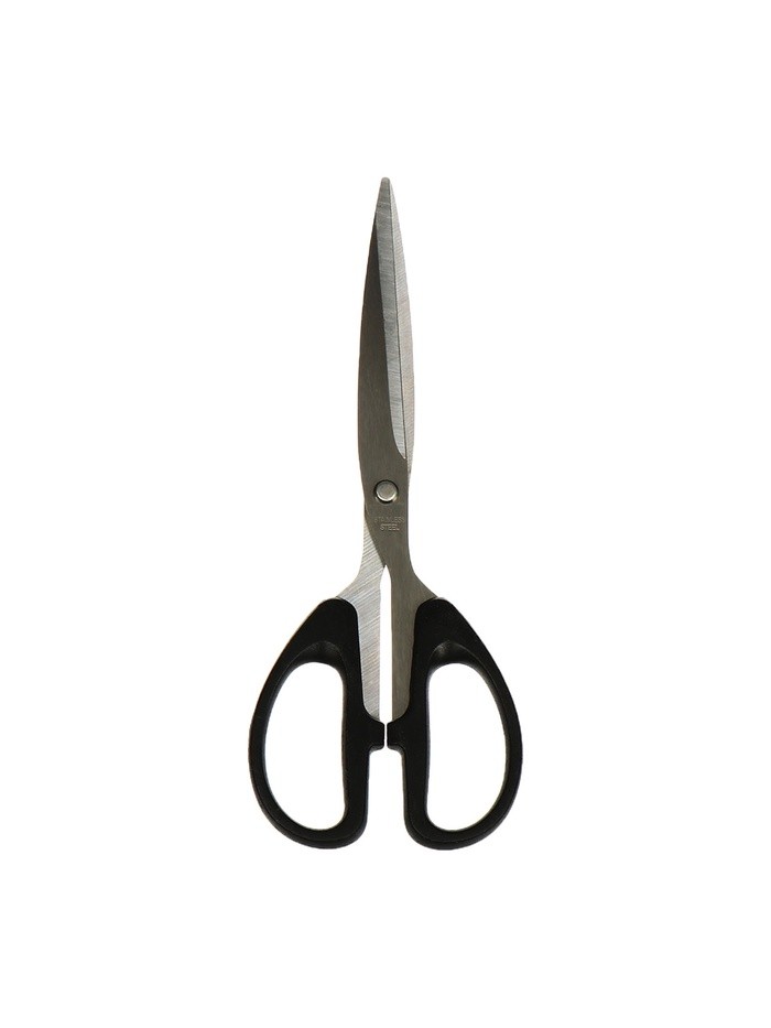 Ножницы канцелярские 19.0 см, Calligrata TOP, Офис, пластиковые ручки, европодвес