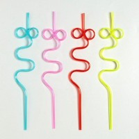 Трубочки для коктейля «Завитушка», набор 4 шт., цвета МИКС