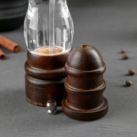 Мельница «Эстет», 22×5,5 см, керамический механизм, дуб