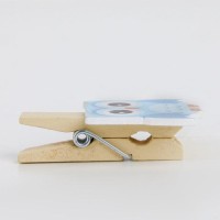 Набор прищепок «Совушки», 3,6 см, 8 шт