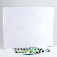 Картина по номерам на холсте с подрамником «Пантера», 40 х 50 см