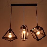 Светильник BayerLux 69932/3 E27 40Вт черный 50х16х24-124 см