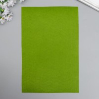 Фетр жесткий 1 мм "Оливковый" набор 10 листов формат А4