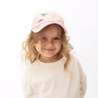 Кепка детская "Динозавры" MINAKU цвет розовый, размер р-р 50