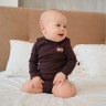 Боди-водолазка детская MINAKU, цвет коричневый, рост 74-80 см