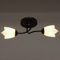 Люстра 1341003/2WT E27 15Вт коричневый BayerLux