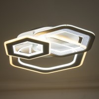 Светильник потолочный светодиодный с ПДУ BayerLux «Дариана», LED, 160 Вт, 3000-6000 Вт, белы,й 60×42×9.5 см