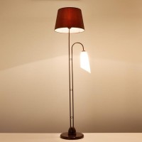 Торшер 3601/2 2х15Вт Е27 коричневый